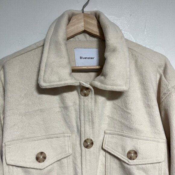Bluenotes Oversized Cream Shacket – Size XL - Picture 4 of 12